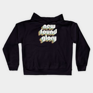 vintage color New Found Glory Kids Hoodie